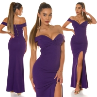 Rochie de seara sexy umerii goi cu crapatura