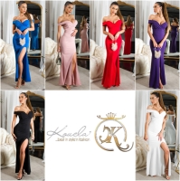 Rochie de seara sexy umerii goi cu crapatura