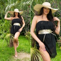 Rochie de vara Sexy umerii goi dantela