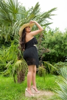 Rochie de vara Sexy umerii goi dantela