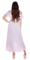Rochie lunga de vara Sexy model petrecut