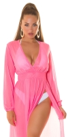 Rochie lunga sexy transparent / Cover-Up