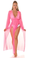 Rochie lunga sexy transparent / Cover-Up