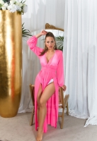 Rochie lunga sexy transparent / Cover-Up