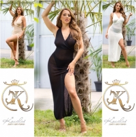 Rochie lunga Soo Sexy Coverup/ cu XL crapatura pe picior