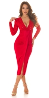 Rochie mini Bluze maneca lunga sexy cu paiete