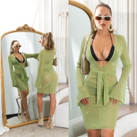 Rochie mini sexy / Cover-Up cu sclipici