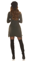 Rochie mini Sexy cu catarama detail si sclipici