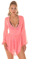 Rochie mini sexy transparent / Cover-Up