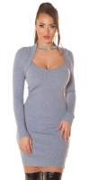 Rochii Bolero sexy 2in1 tricot cu decors