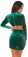 Rochii de club sexy tip catifea cu decupaje