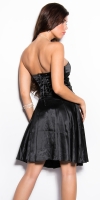 Rochii de cocktail Sexy cu XL-fundita snur la spate
