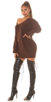 Rochii Pulover Sexy larg model gros tricot /