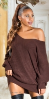 Rochii Pulover Sexy larg model gros tricot /