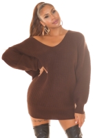 Rochii Pulover Sexy larg model gros tricot /