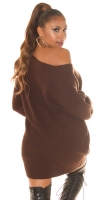 Rochii Pulover Sexy larg model gros tricot /