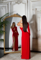 Rochii sexy cu un umar gol Gala decupaje