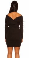 Rochii Sexy maneci tip clopot tricot