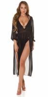 Rochii Sexy plaja Cover-Up / transparent