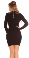 Rochii sexy Ripp tricot cu plasa