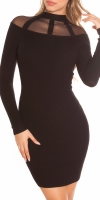 Rochii sexy Ripp tricot cu plasa