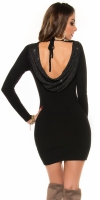 Rochii sexy tricot fin cu spate