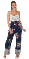 Salopete dama la moda boho look cu buzunare