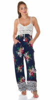 Salopete dama la moda boho look cu buzunare