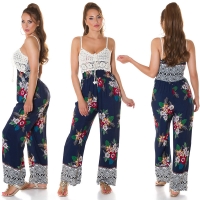 Salopete dama la moda boho look cu buzunare