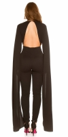 Salopete dama sexy cu decolteu in v XL maneci