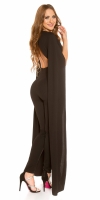 Salopete dama sexy cu decolteu in v XL maneci