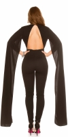 Salopete dama sexy cu decolteu in v XL maneci