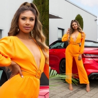Salopete de club dama Sexy vara cu decupaje