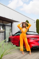Salopete de club dama Sexy vara cu decupaje