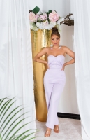Salopete de club dama sexy umeri goi cu nasturi