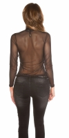 sexy maneca lunga plasa shirt