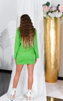 sexy Mini Blazerdress cu decupaje