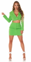 sexy Mini Blazerdress cu decupaje
