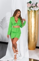 sexy Mini Blazerdress cu decupaje