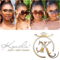 sexy Rectangular Rimless Sunglasses