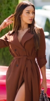 Palton Sexy cu curea