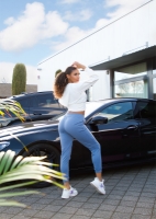 sport Jogger cu imprimeu