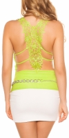 Top sexy , meganeck cu broderie