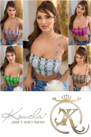 Topuri cu buricul gol sexy piele ecologica strap