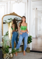 Topuri cu buricul gol sexy piele ecologica strap