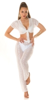 Topuri cu buricul gol sexy plasa / Cover-Up