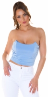 Topuri cu buricul gol Sexy umeri goi Corset Look