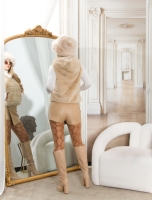 Vesta Sexy Faux blanita