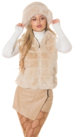 Vesta Sexy Faux blanita