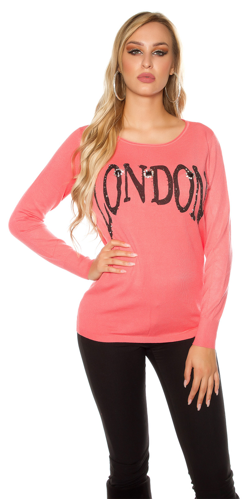Bluza la moda LONDON cu dantela